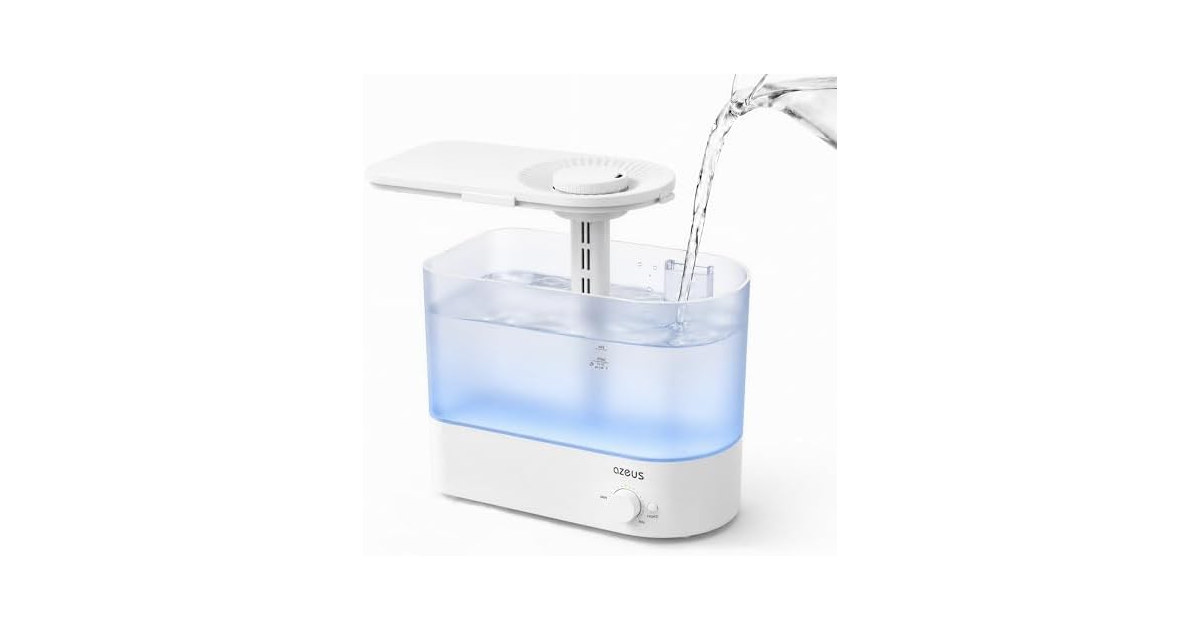 AZEUS 6L Top Fill Cool Mist Humidifier