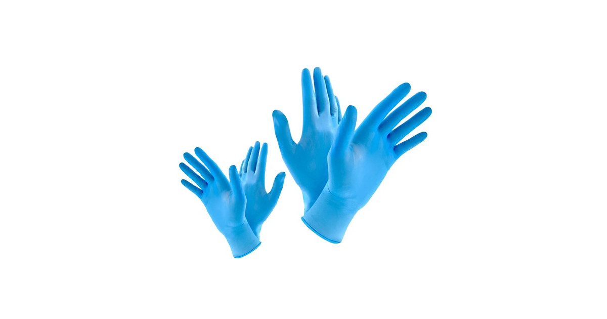 1000ct Blue 4MIL Nitrile Gloves