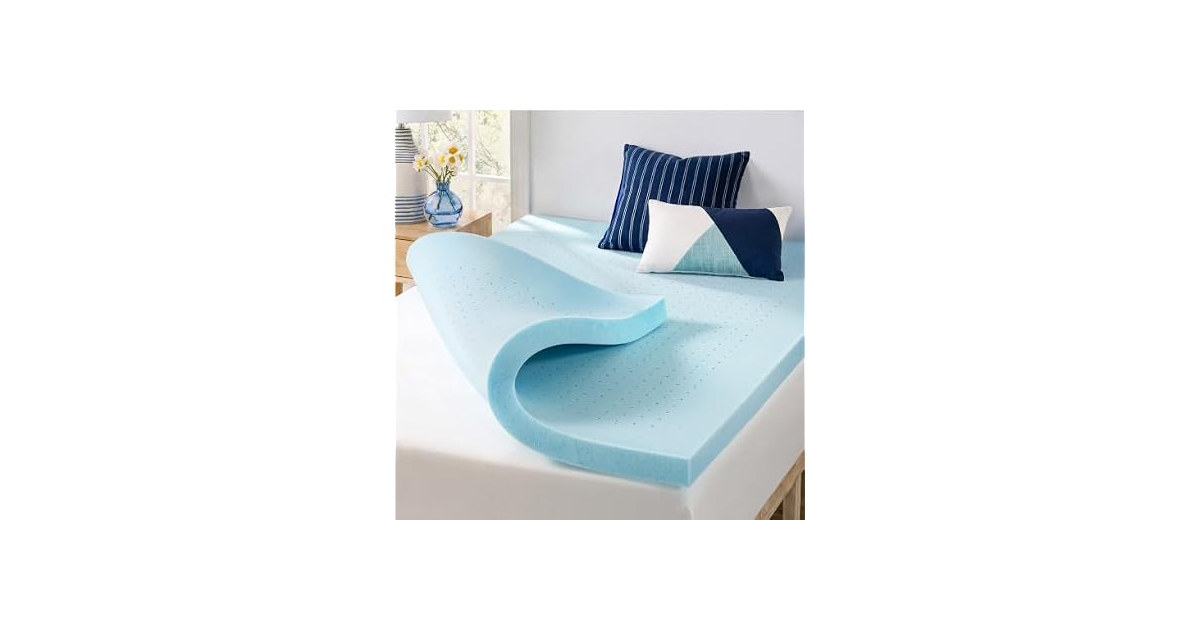 Best Price Mattress 2-inch Memory Foam Topper - Twin
