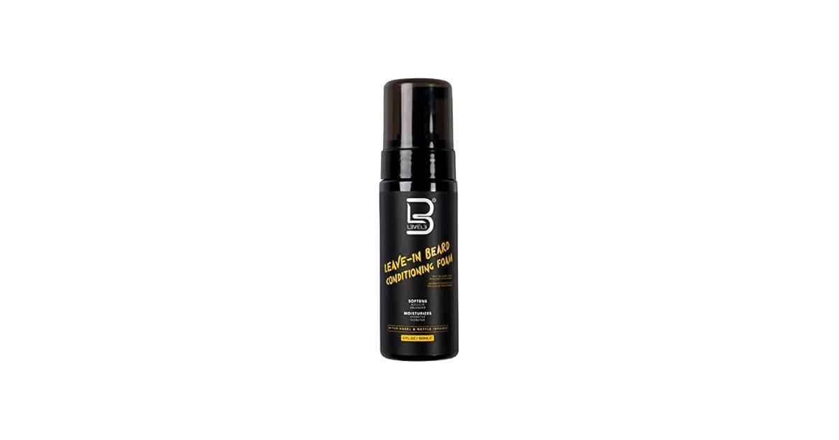 3PK Level 3 Leave-In Beard Conditioning Foam, 5 oz