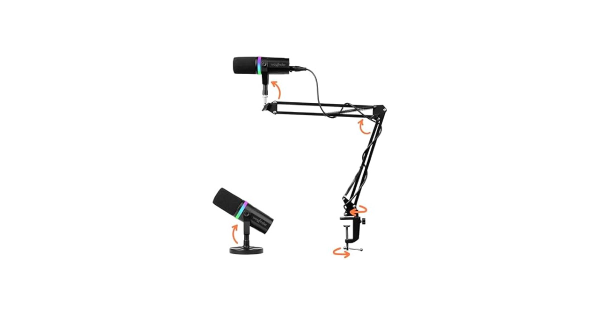 Wayfinder USB/XLR Dynamic Microphone
