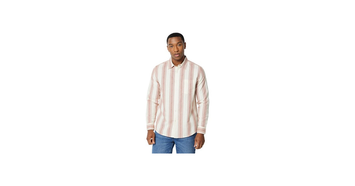 Amazon Essentials Men Regular-fit Long Linen Shirt