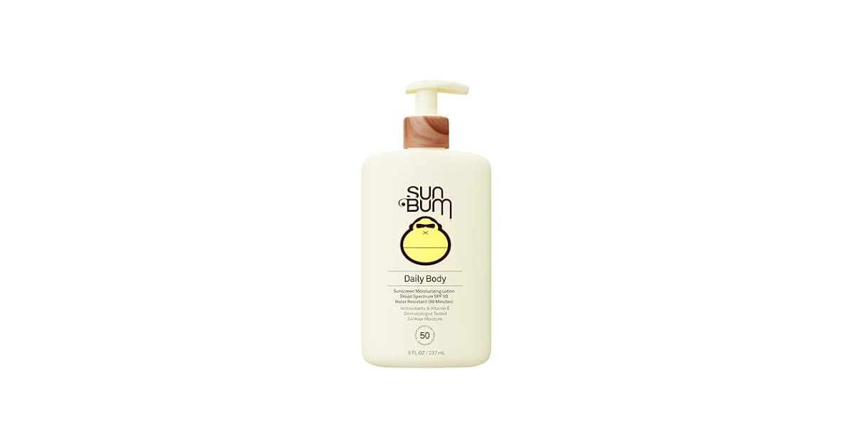 (Pack of 4) Sun Bum Daily SPF 50 Sunscreen Body Lotion