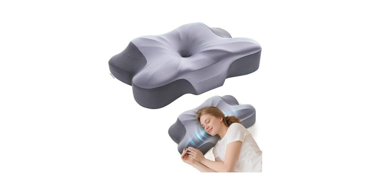MOONOUU Side Sleeper Butterfly Pillow