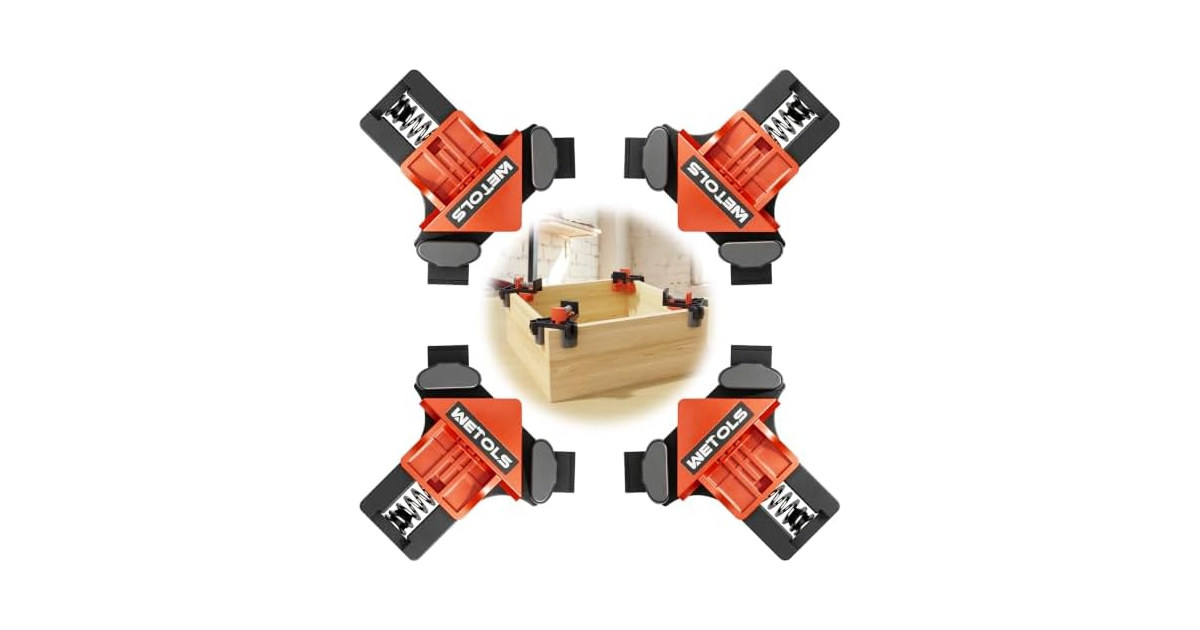 WETOLS 90 Degree Corner Clamp Set