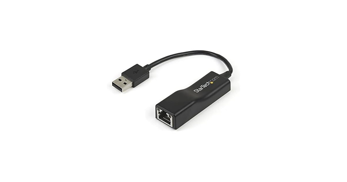 StarTech USB-Ethernet Adapter, 10/100Mbps