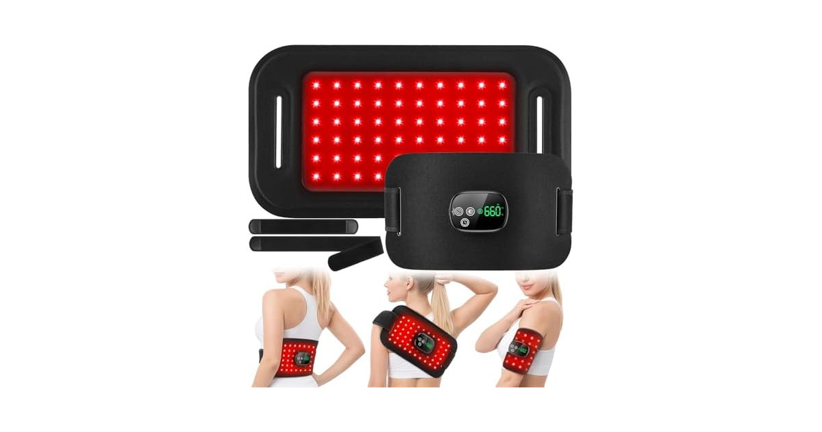 WoloyHeatie Cordless Red Light Therapy