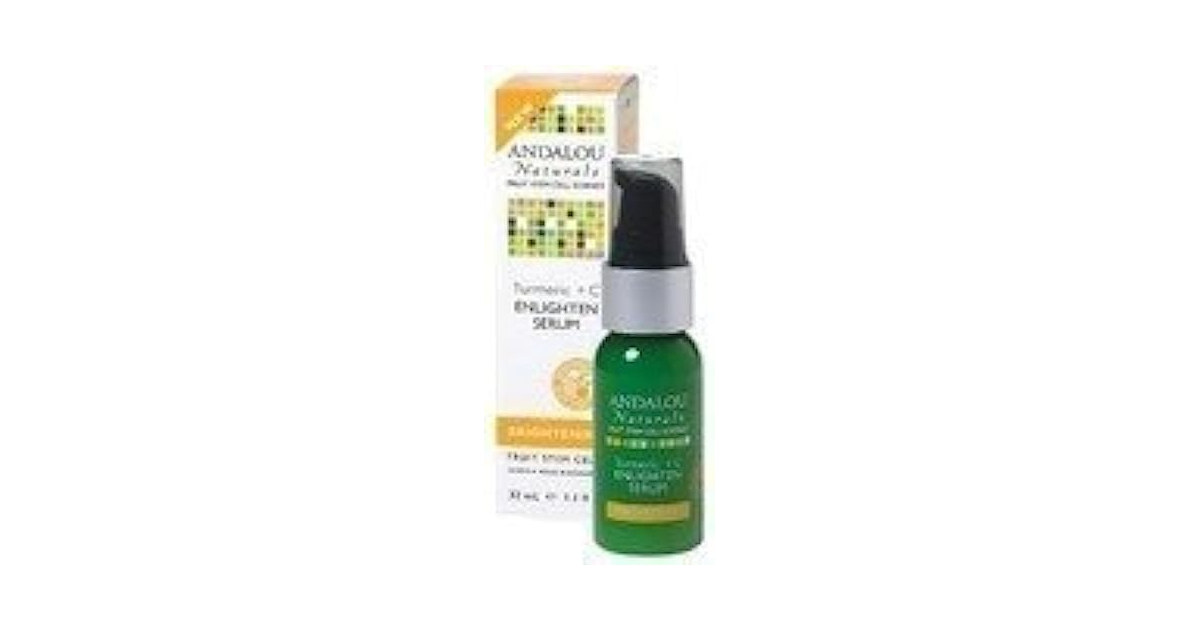 Andalou Naturals Serum Turmeric+c