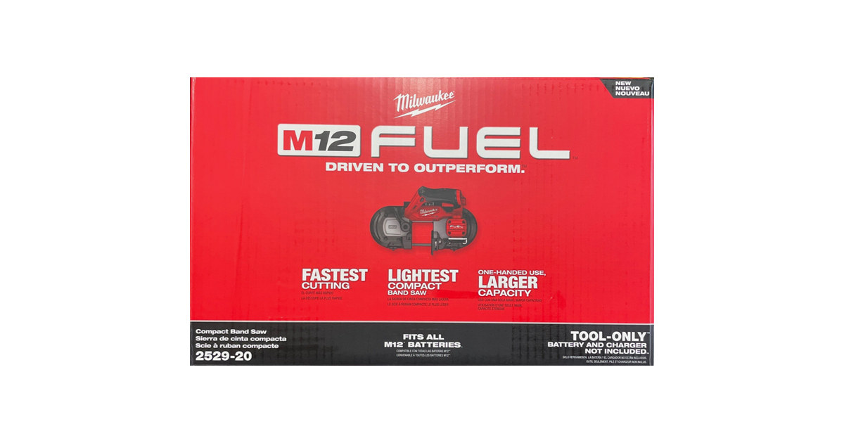 Milwaukee 2529-20 M12 FUEL 12V Compact Band Saw