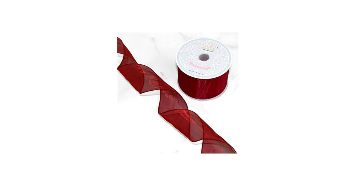 Creative Ideas Wrired 2.5" Inch Organza