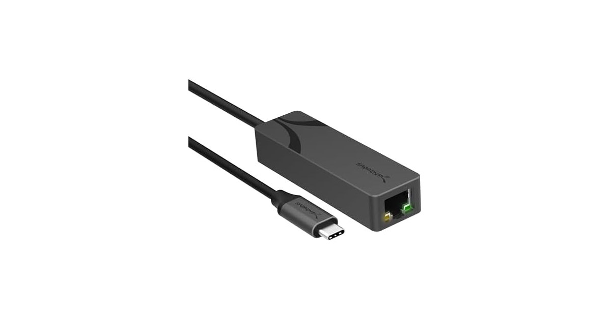 SABRENT USB-C to 5Gb Ethernet Adapter