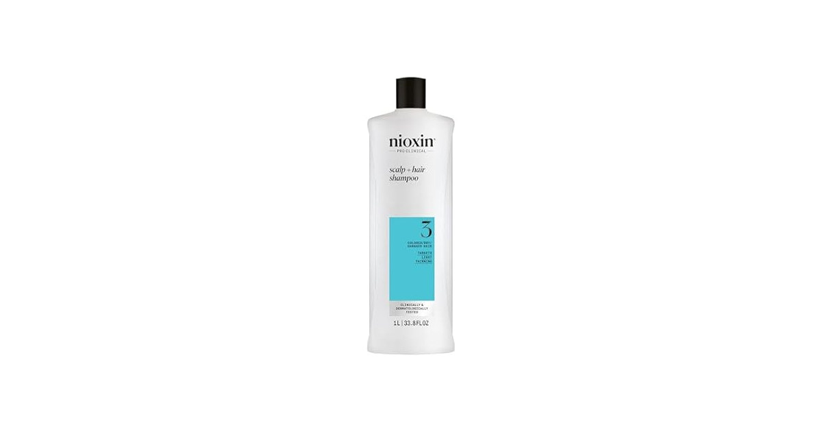 Nioxin System 3 Cleanser Shampoo 338 oz