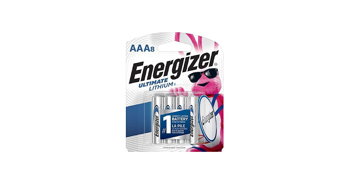 Energizer Ultimate Lithium AAA Batteries