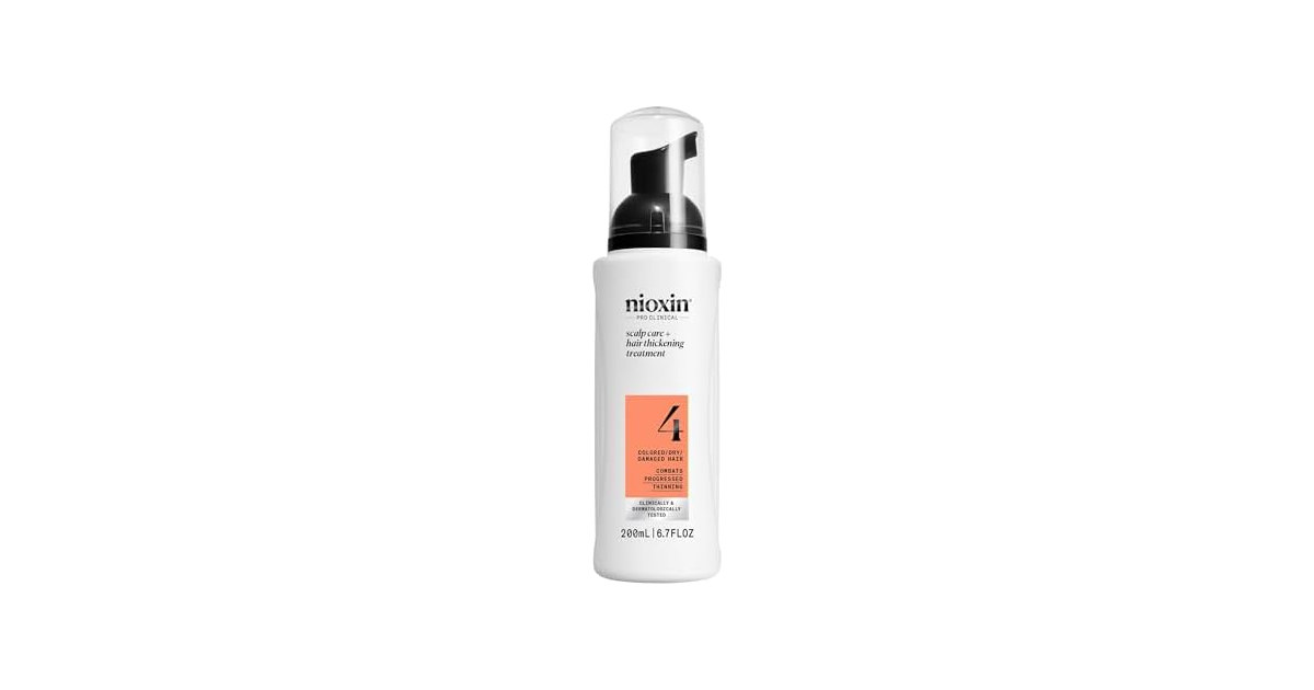 Nioxin System 4 Scalp + Hair Thick Leave on Trtmt