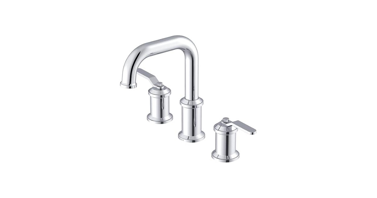 Gerber Kinzie 3-Hole Widespread Bathroom Sink Faucet, Chrome