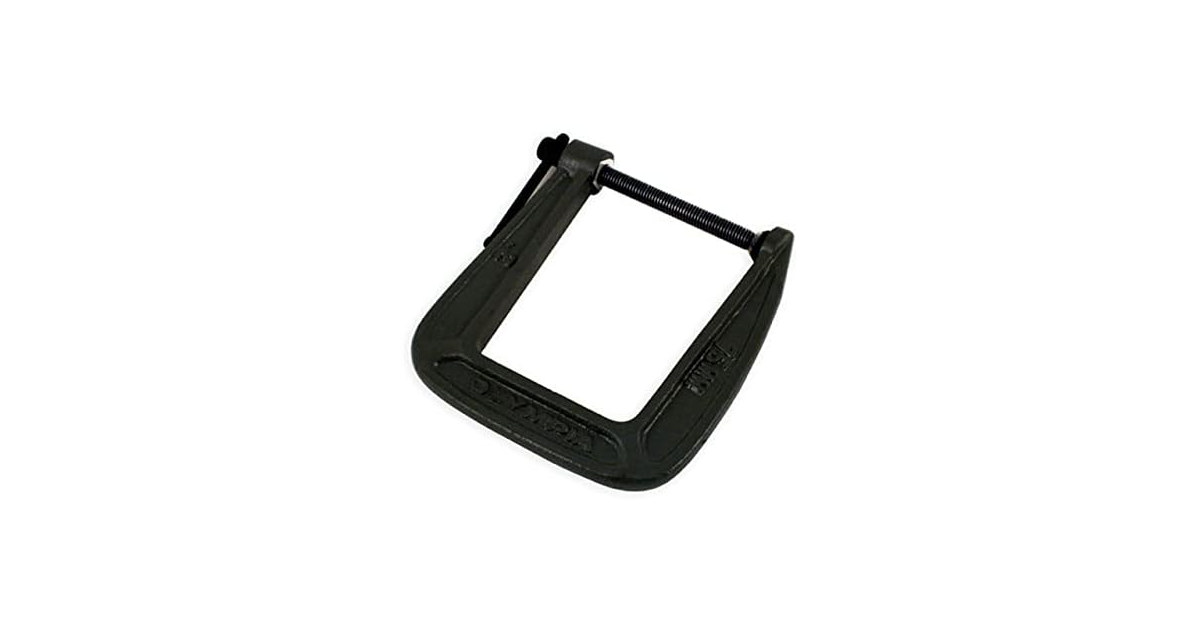 Olympia Tools C-Clamp, 38-134, (3" X 4.5")
