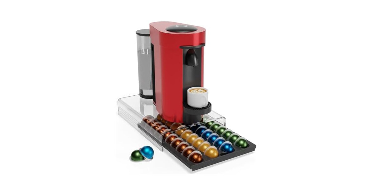 Storage Drawer for Nespresso Vertuo