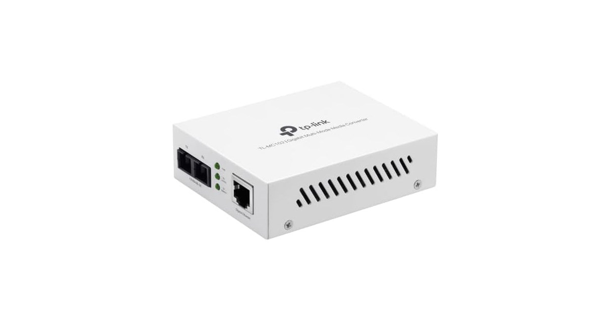 TP-Link Gigabit Multi-Mode Fiber Media Converter