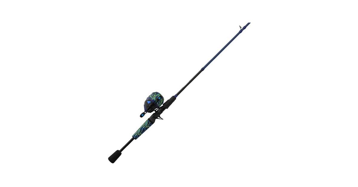 Zebco Roam Spincast Reel Fishing Rod Combo