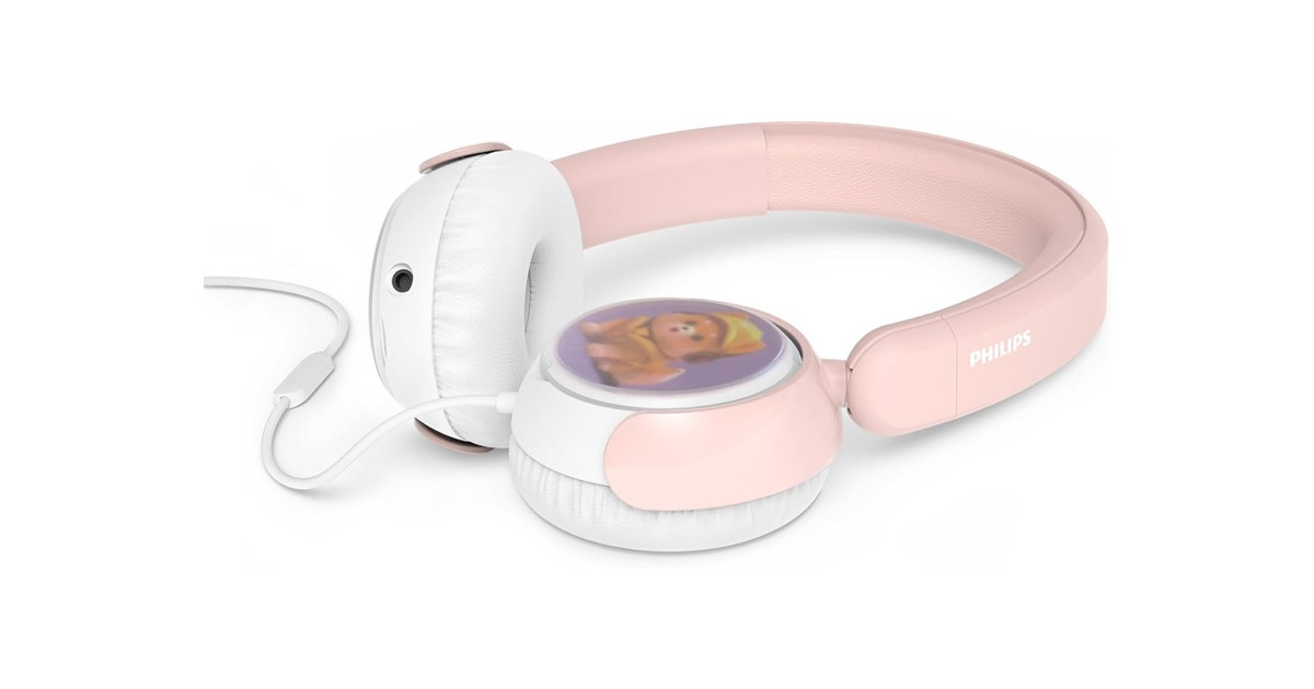 Philips K2000 Lightweight On-Ear Wired Kids Headphones