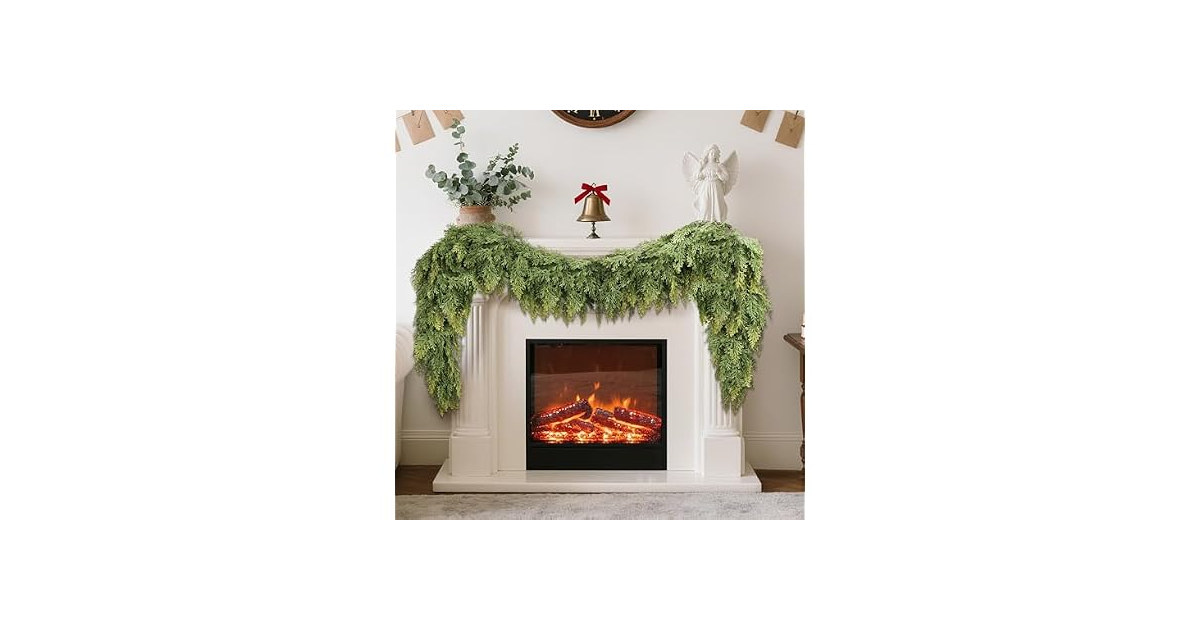 Nazano Christmas Cedar Garland