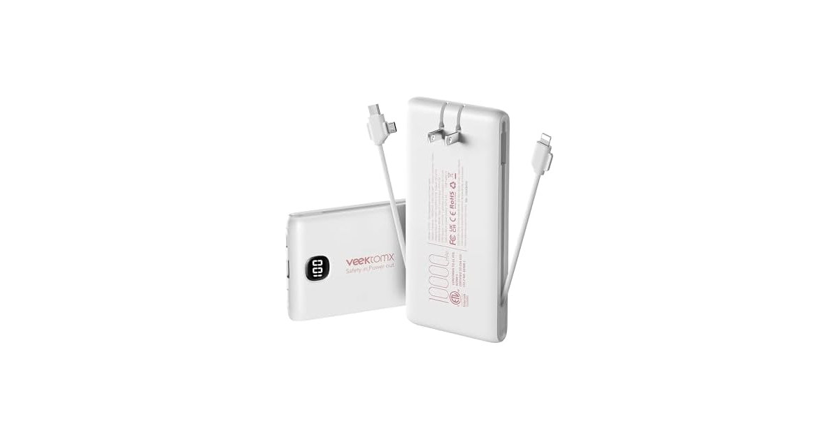 VEEKTOMX Portable Charger