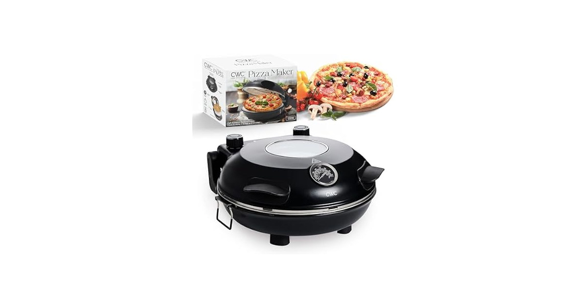 12-Inch Electric Countertop Pizza Oven