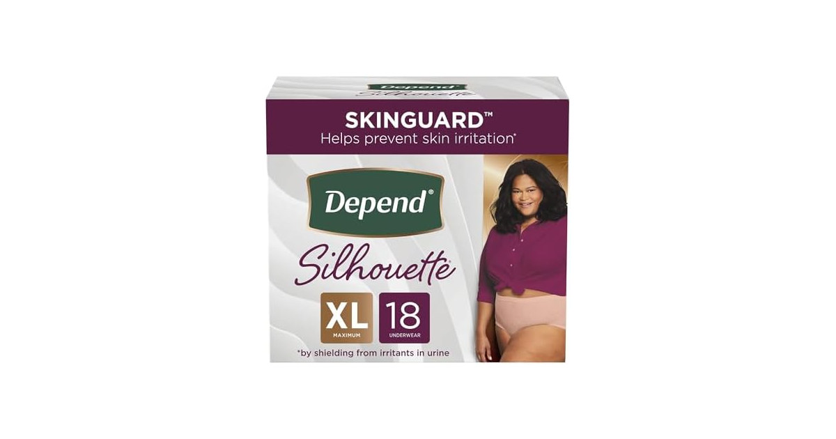 Depend Silhouette Disposable Underwear
