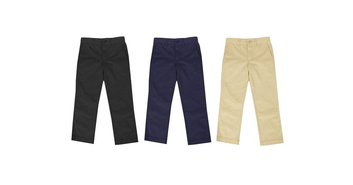 Boys 3PK School Uniform Pants