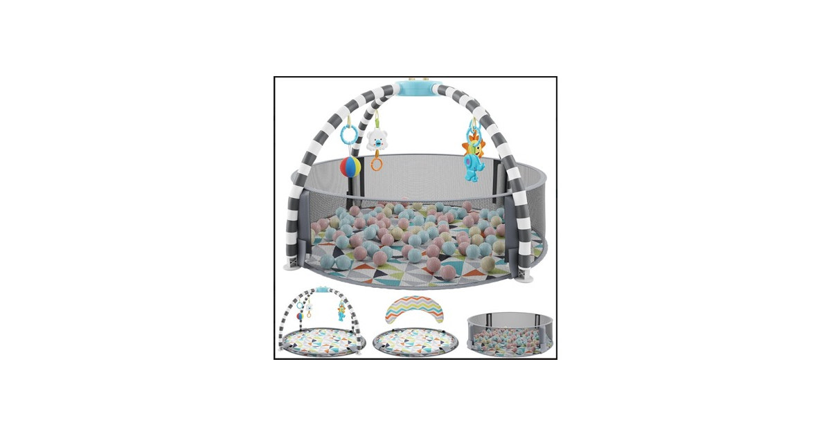 5 in 1 Baby Play Gym & Ball Pit
