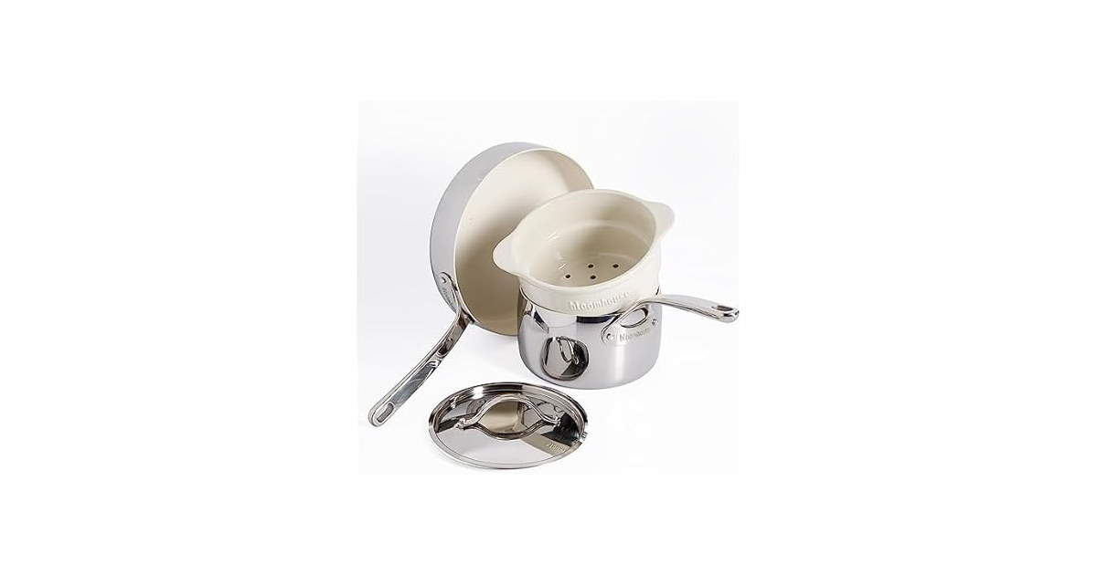 Bloomhouse Pots and Pans Cookware Set