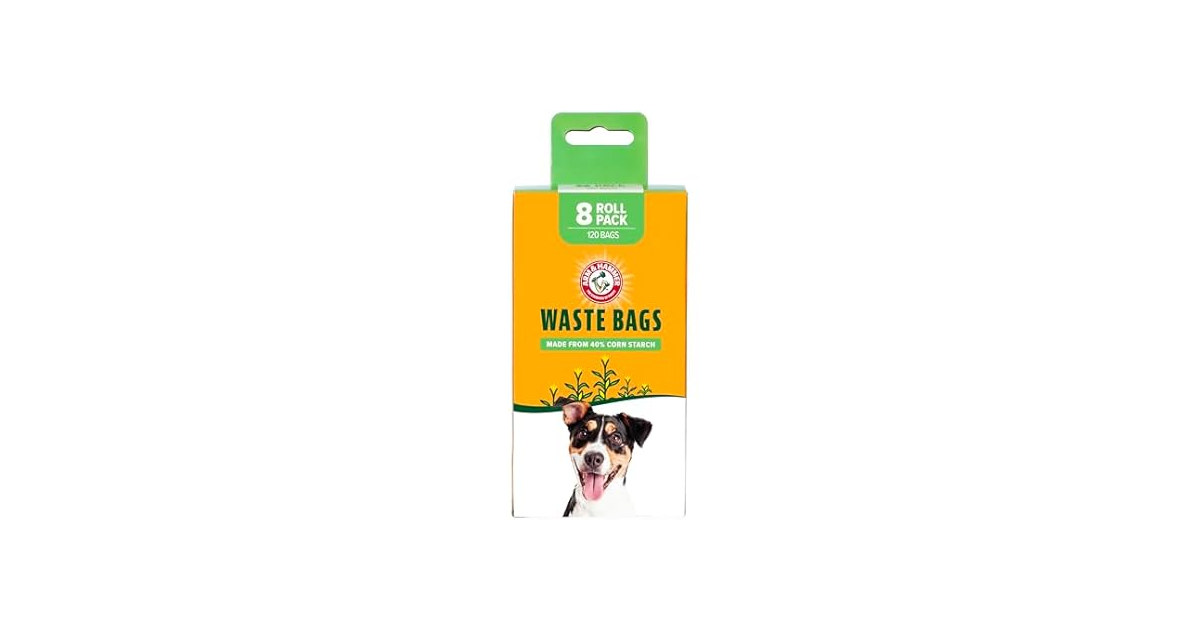 Arm & Hammer Dog Leakproof 120 Count Waste Bags