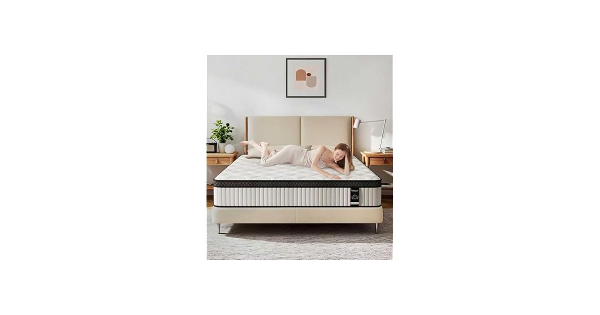 PHYAIR Twin Gel Memory Foam Mattress 10"