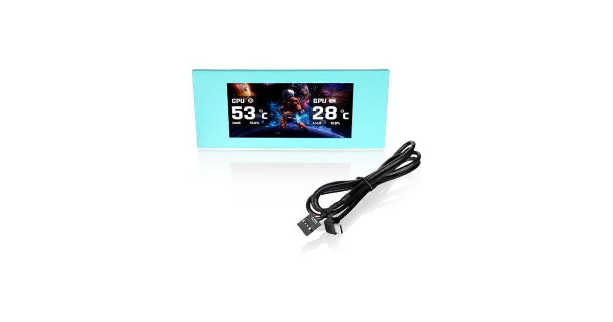 Thermaltake View 600 TG 6" LCD Screen Panel Kit