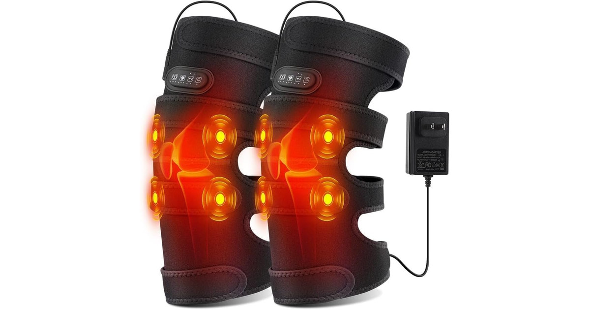 WoloyHeatie Knee Massager with Heat