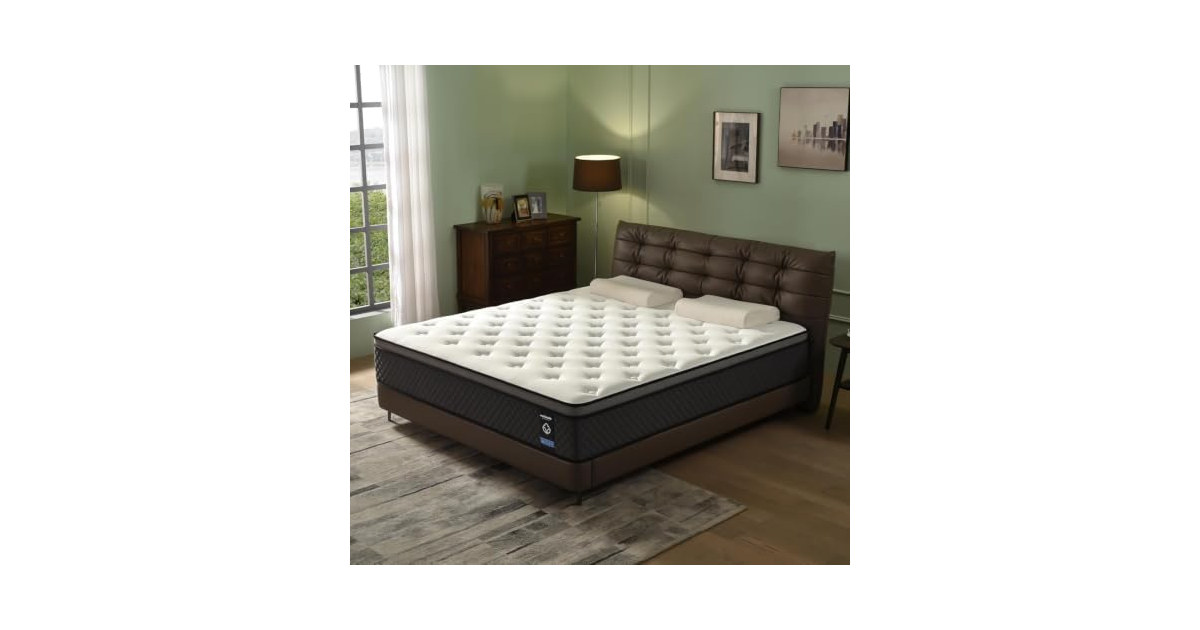 12 Inch King Gel Memory Foam Mattress