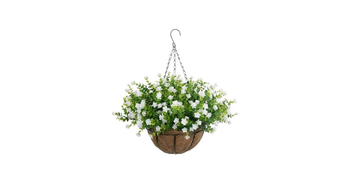BCBLF White Artificial Flowers