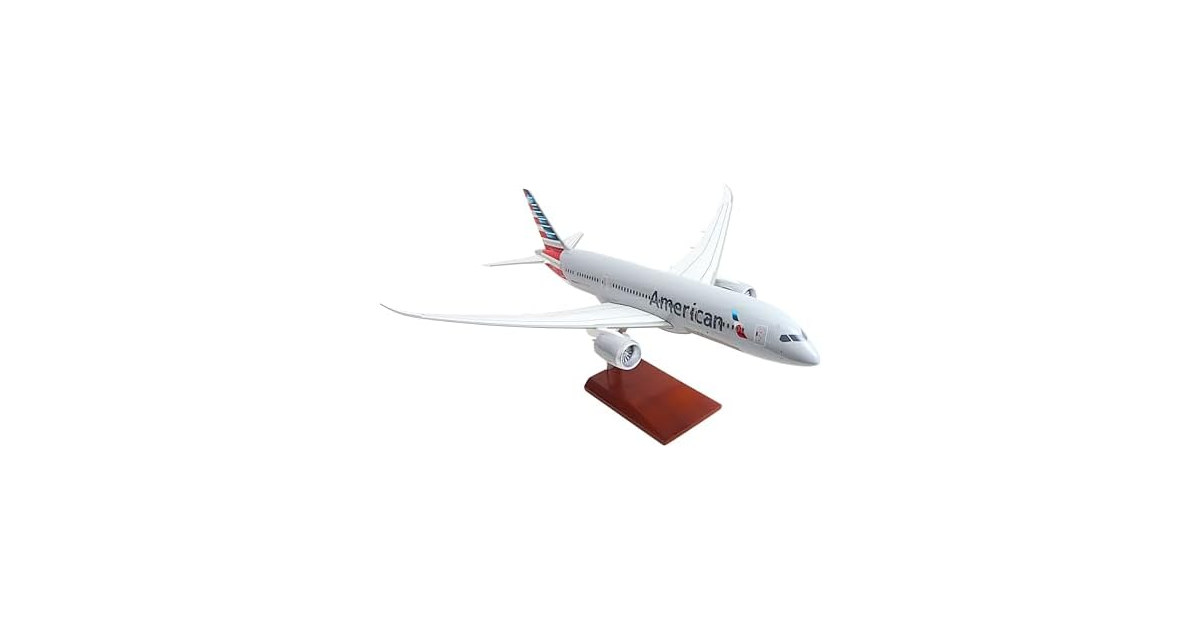 SkyMarks Elite American 787-8 1/100 Scale