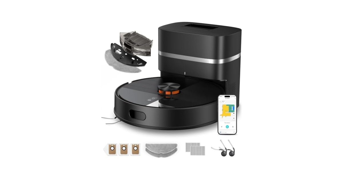 LVKANGDA Robot Vacuum and Mop Combo