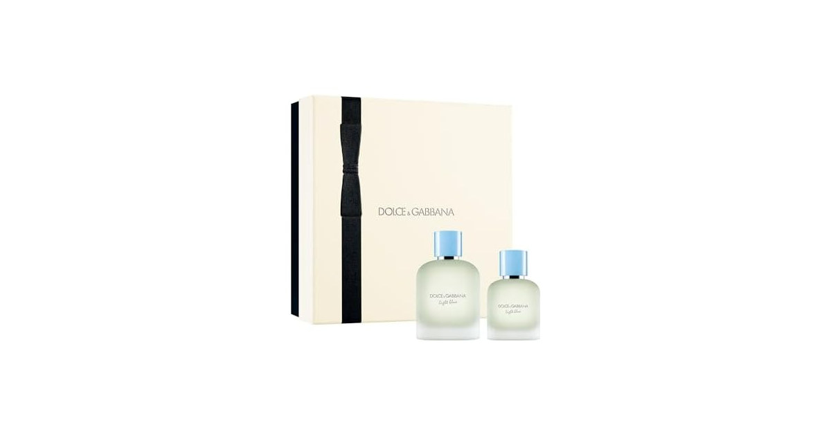 Light Blue Pour Homme D&G 2 Pc Set (M) (Open Box)
