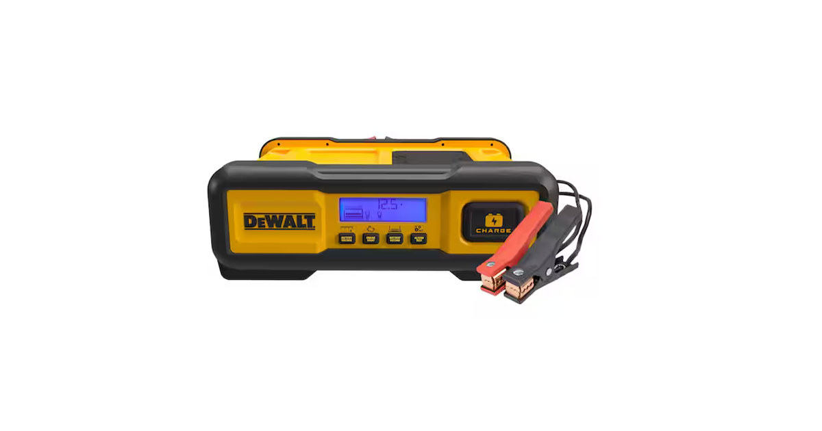 Dewalt DXAEC100 100A Car Battery Charger/Maintainer (Open Box)
