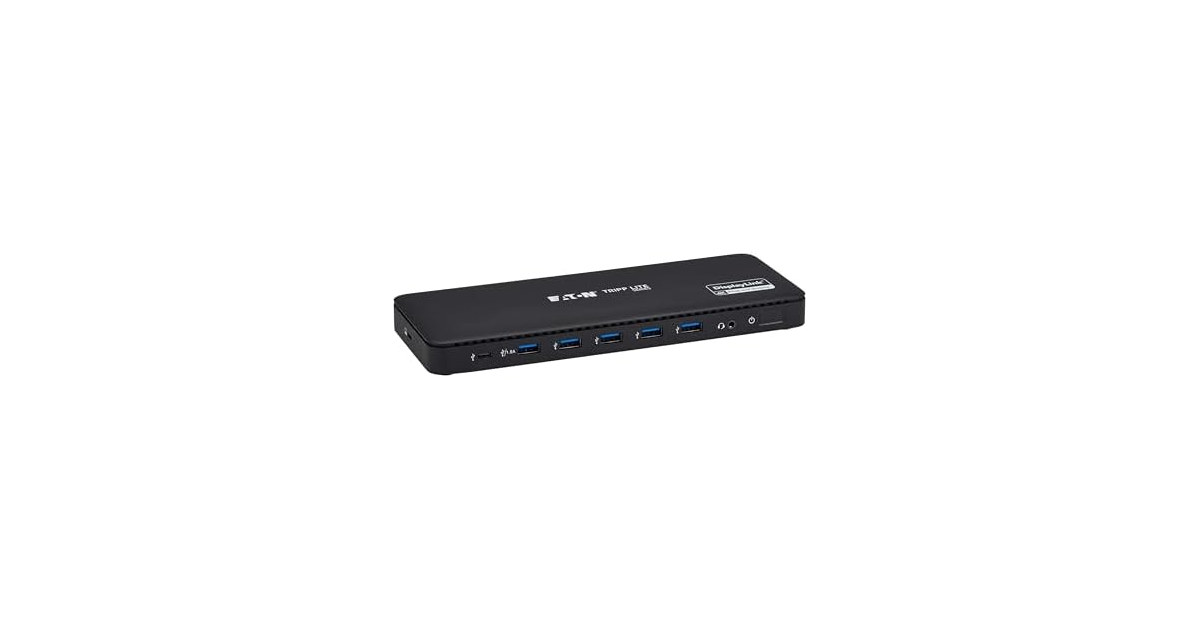 Eaton Tripp Lite Series USB C Laptop Docking Station Dual Monitor