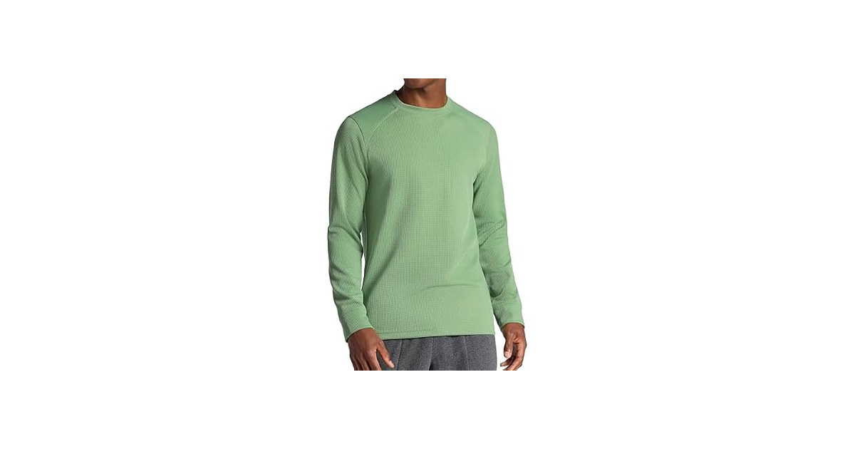Gaiam Men Cozy Long Sleeve Crewneck Top
