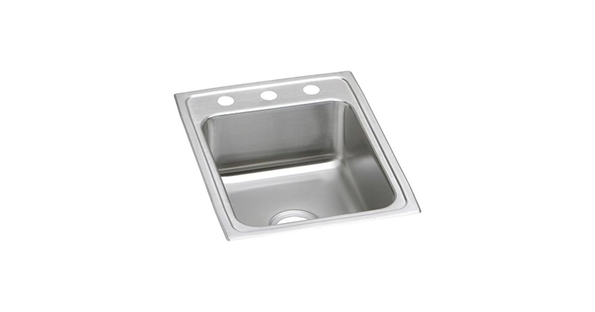 Elkay Single Bowl Drop-in Stainless