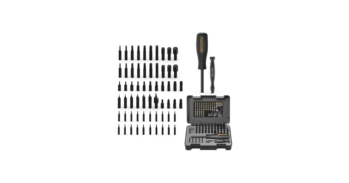 Wheeler 65-Pcs Screwdriver Set