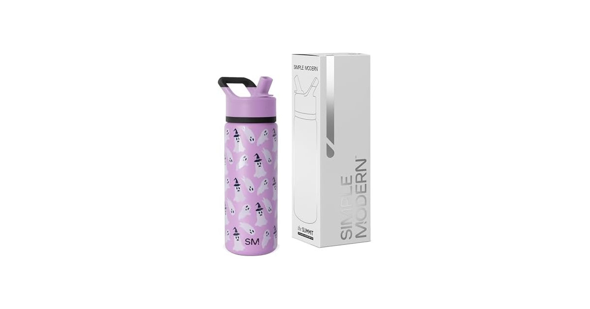 Simple Modern Halloween Kids Tumbler