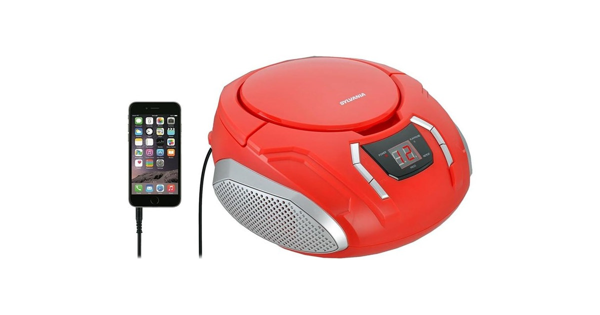 Proscan Elite Portable CD Boombox