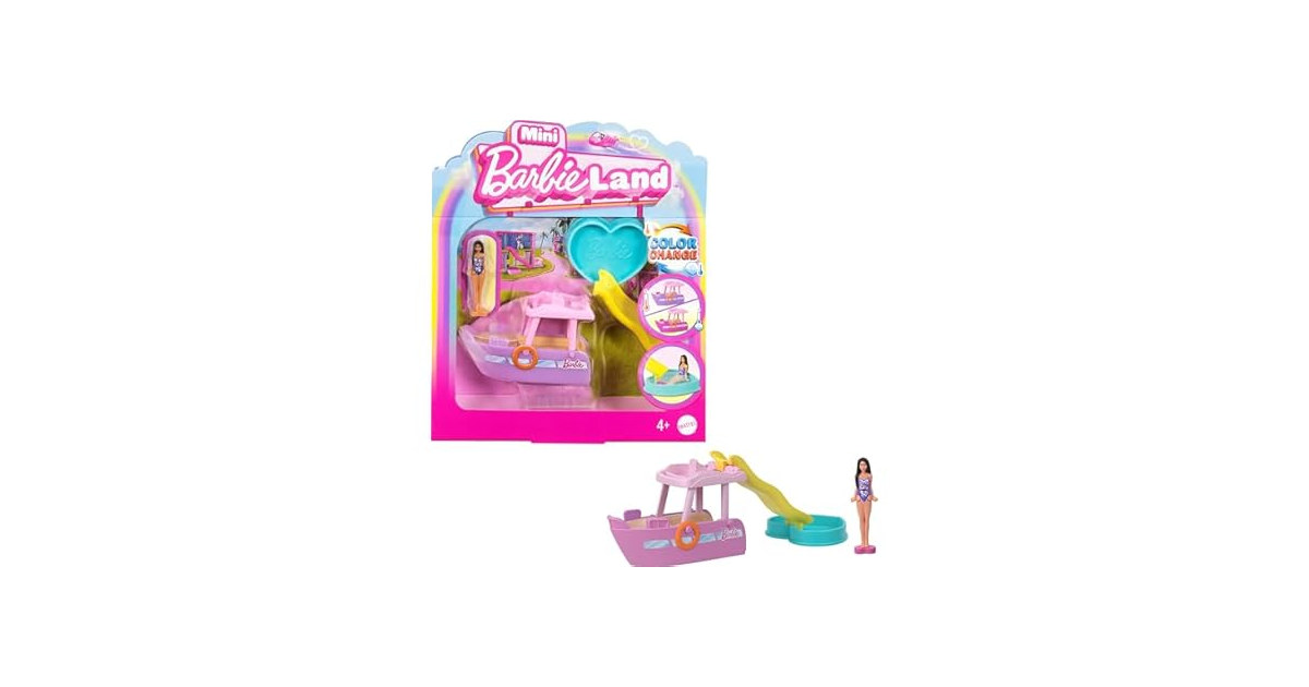 Barbie Mini BarbieLand Playset with Vehicle
