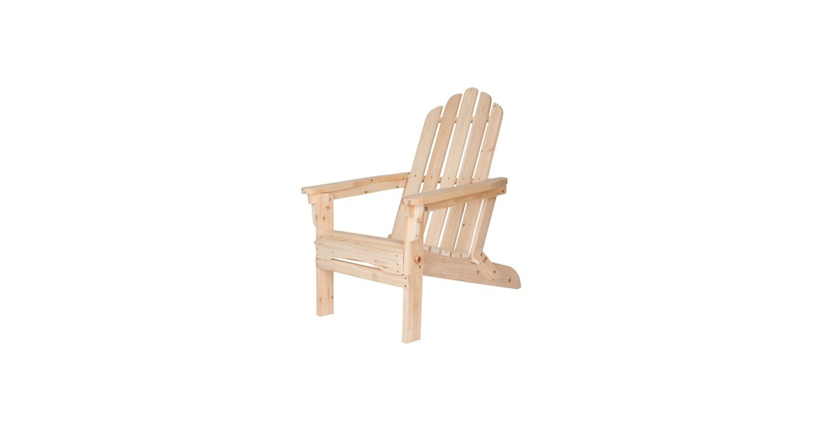 Shine Company Marina II Folding Adirondack Chair