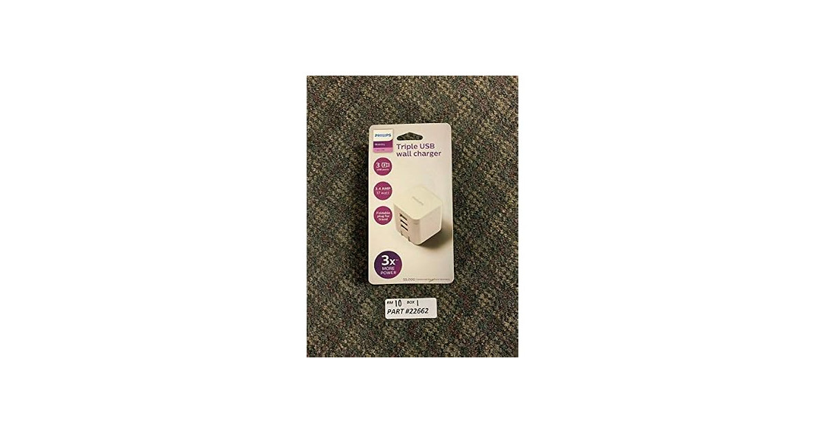 Jasco DLP240837 3.4A 3 Port White